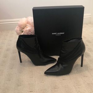 Saint Laurent Shoes | Suede Booties | Poshmark